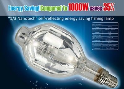 2900K 115lm / W تنمو لمبة المصباح 1000 واط عاكس جانبي نموذج توفير الوقود