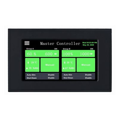 قنوات مزدوجة CMH HVAC 0 10V تحكم HPS 5V DC وحدة تحكم الإضاءة الذكية