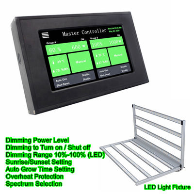 الصابورة الرقمية الطيف 0 10V تحكم CMH HPS LED الإضاءة