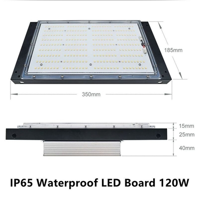 120w الزراعة المائية الصمام تنمو الاضواء 3500k عكس الضوء IP65 تصنيفها للماء