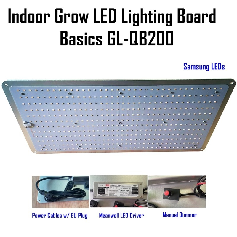 200W LED Panel Samsung lm281b Epileds Red IR UV داخلي تنمو LED لوحة إنارة